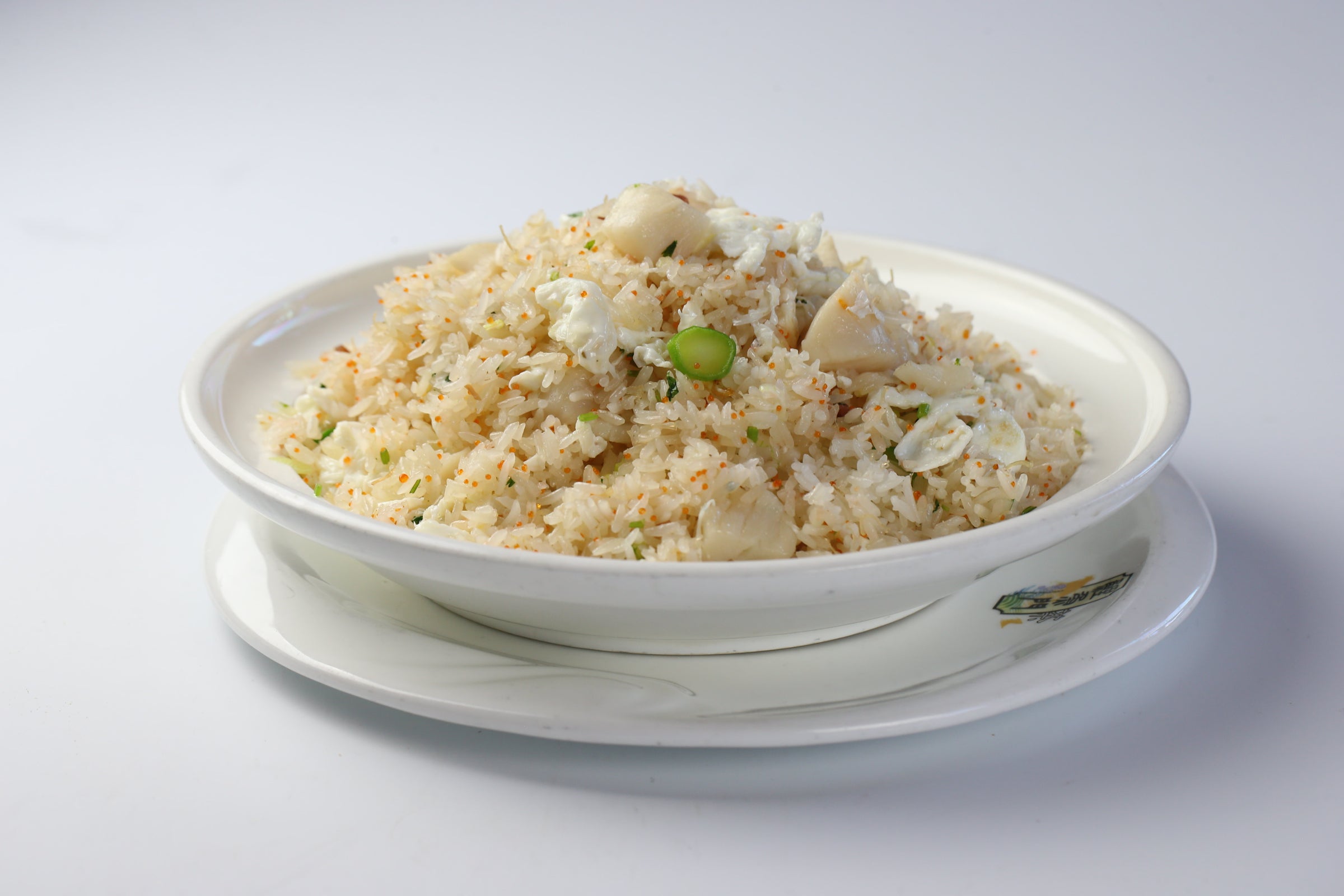 Dried Scallop & Egg White Fried Rice 瑶柱蛋白炒饭| Koi